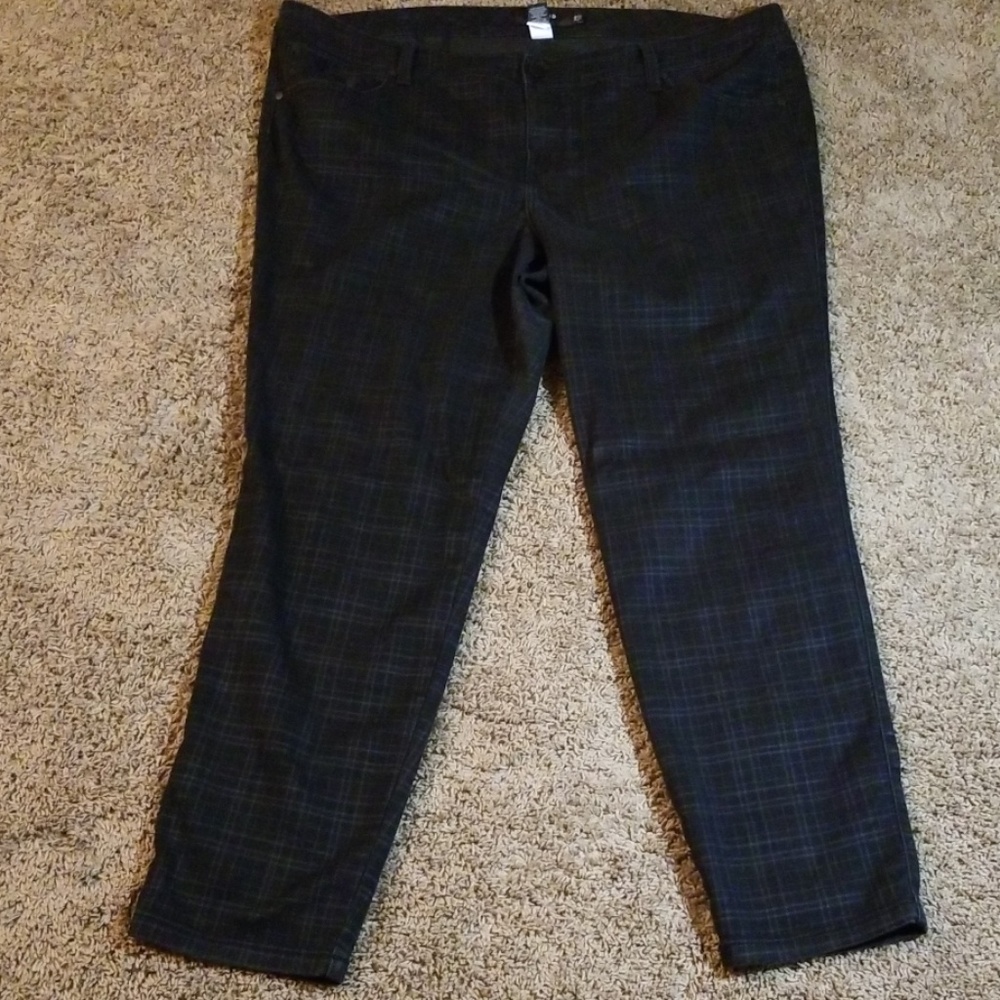 Houndstooth jeans